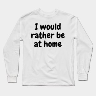 Introvert Long Sleeve T-Shirt